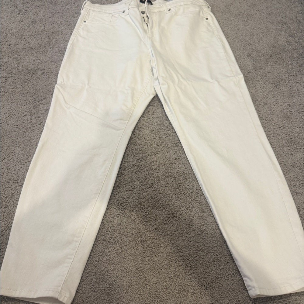 Banana Republic Women's Cream Skinny Pants